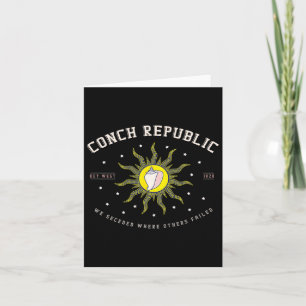 Key West Conch Republic Florida Scuby Fishing Gift Card