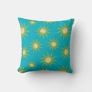 Key West Conch Republic Sun Summer Cushion