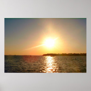 Key West, FL Sunset Poster