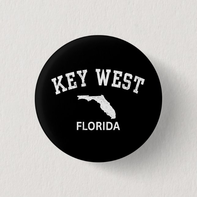 Key West Florida  3 Cm Round Badge (Front)