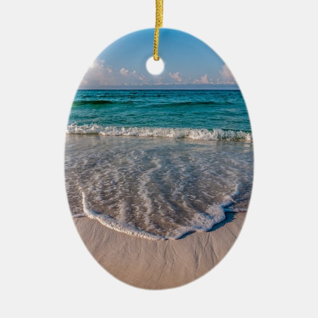 key west florida ceramic ornament (Front)