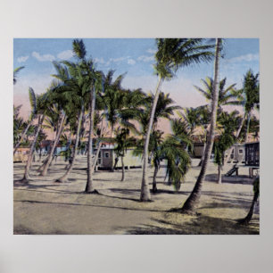 Key West Florida Cottages in the Keys Poster