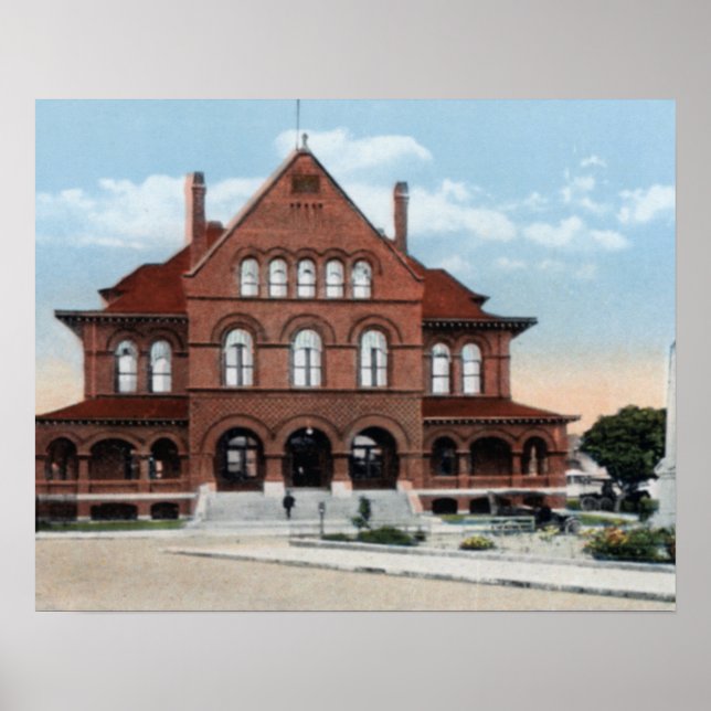 Key West Florida Court House Poster (Front)
