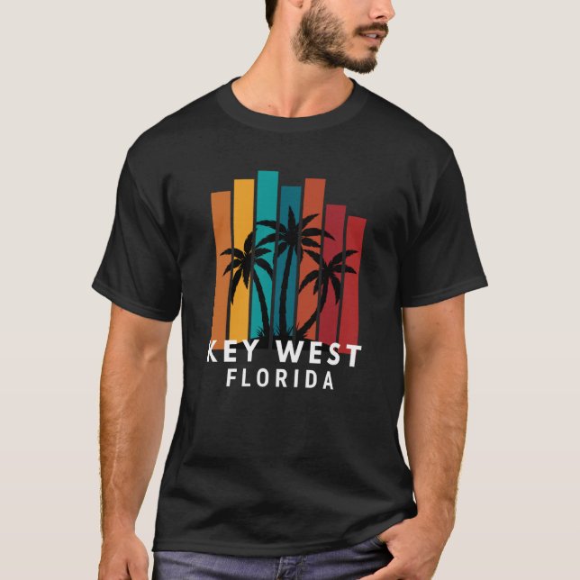 Key West Florida Family Vacation Beach Tropical T-Shirt (Front)