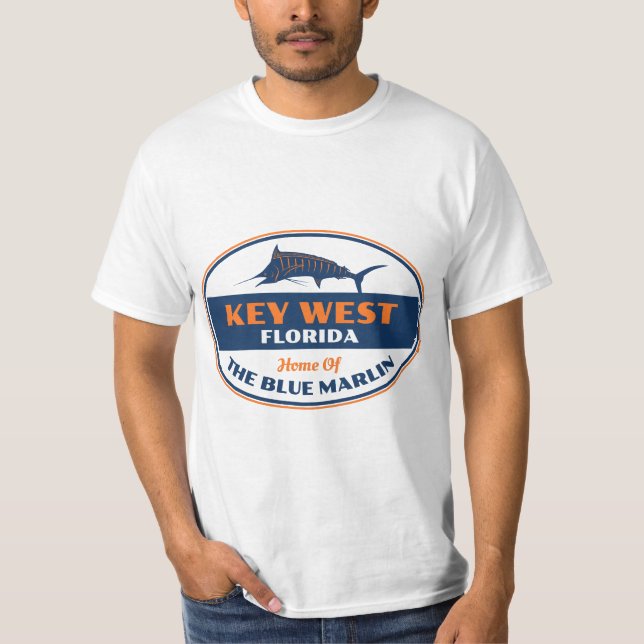 KEY WEST FLORIDA FISH  T-Shirt (Front)