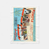 Key West Florida FL Old Vintage Travel Souvenir