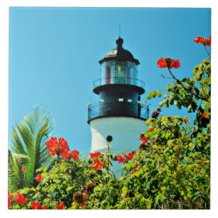 Key West, Florida Lighthouse Ceramic Tile