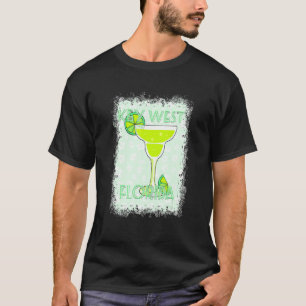 Key West Florida Margarita Cocktail With Lime T-Shirt