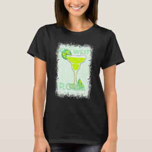Key West Florida Margarita Cocktail With Lime T-Shirt