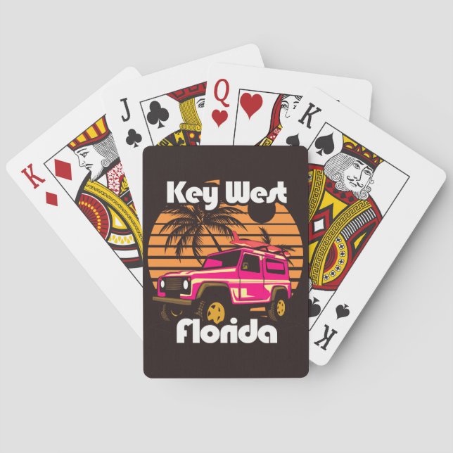 Key West Florida Playing Cards (Back)