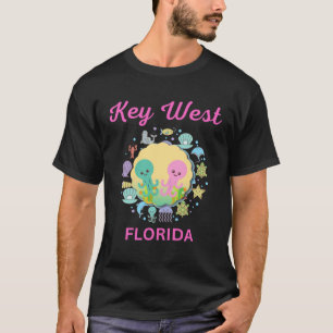 Key West Florida Sea Animals T-Shirt