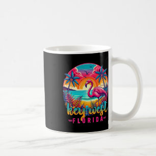 Key West Florida Shirt Flamingo Tropical Beach Vac Coffee Mug