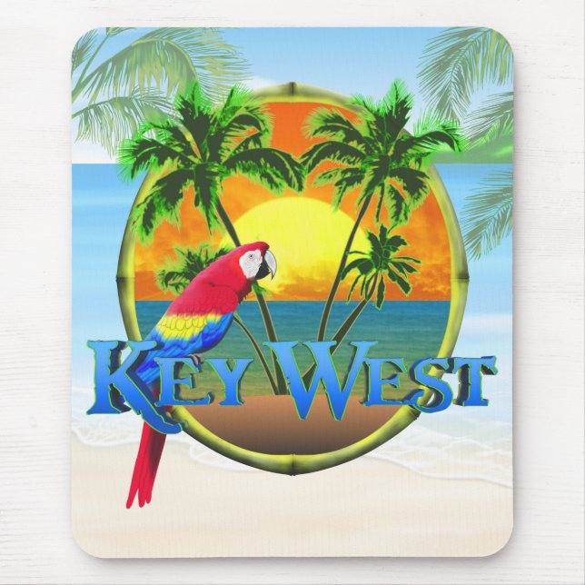 Key West Florida Sunset Mouse Pad (Front)