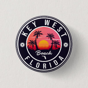 key west Florida Sunset Vacation Souvenirs 3 Cm Round Badge