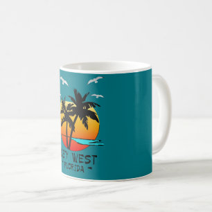 KEY WEST FLORIDA TROPICAL DESTINATION COFFEE MUG