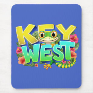 Key West Gecko Florida Mouse Pad