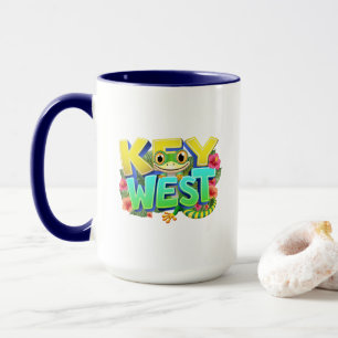 Key West Gecko Florida Mug