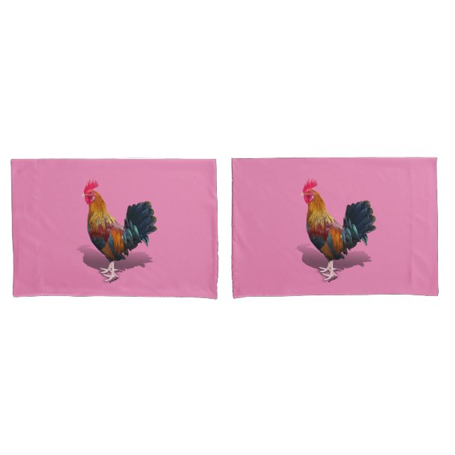 Key West - Gypsy Rooster Pillowcase (Front-Set)