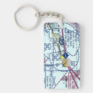 Key West Int. Airport chart / taxi diagram Key Ring