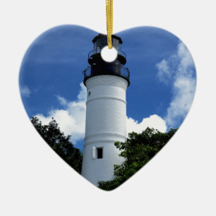 Key West Lighthouse Ceramic Ornament
