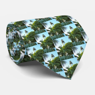 Key West Lighthouse, Florida Mens Tie
