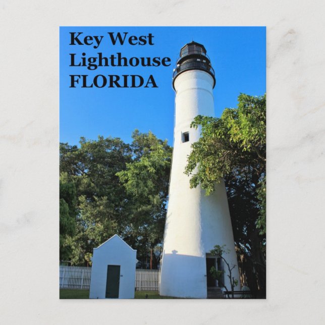 Key West Lighthouse, Florida Postcard (Front)