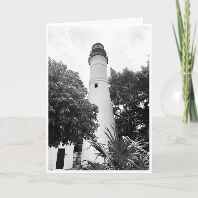 Key West Lighthouse Note Card <Blank Inside> (Front)