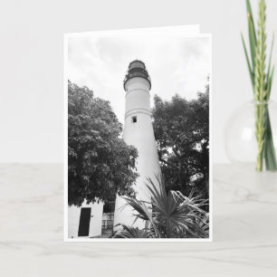 Key West Lighthouse Note Card <Blank Inside>