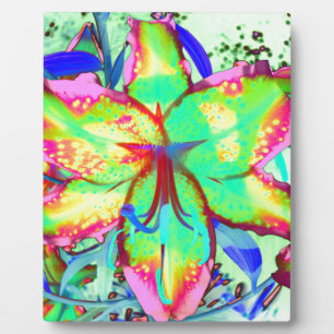 Key West Lily Plaque