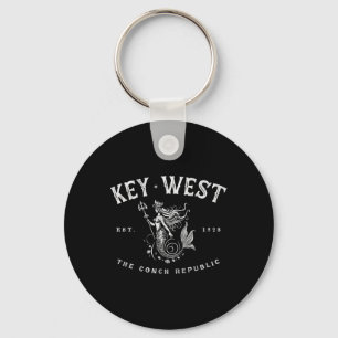 Key West Mermaid Conch Republic Vintage Scuby Fish Ring