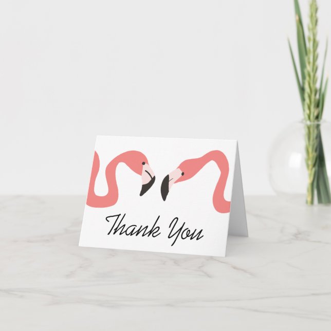 Key West Modern Whimsy Thank You Card (Front)