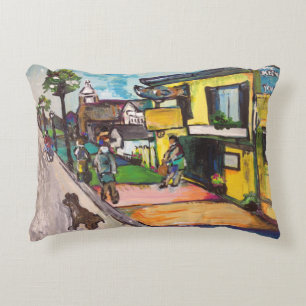 Key West Painting Decorative Cushion