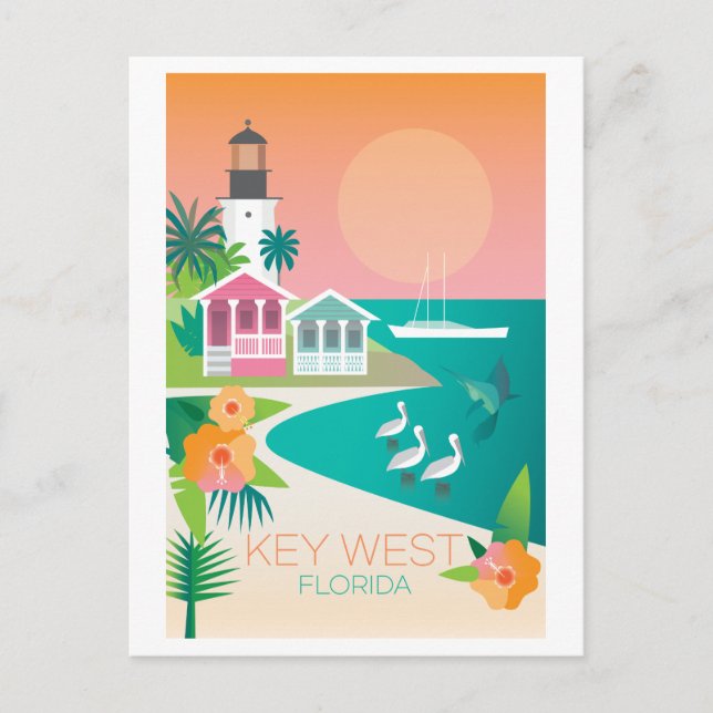 Key West Postcard (Front)