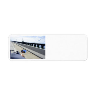 Key West Run Return Address Label