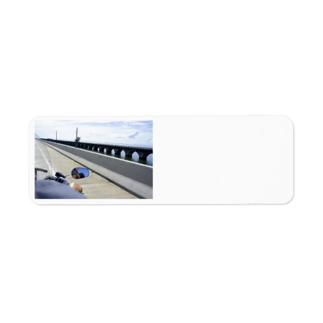 Key West Run Return Address Label (Front)
