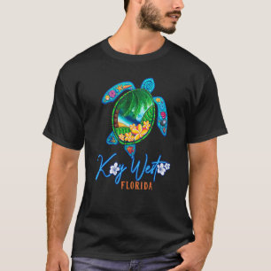 Key West Sea Turtle Florida Vacation Family Trip T-Shirt
