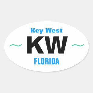 KEY WEST stickers (4)