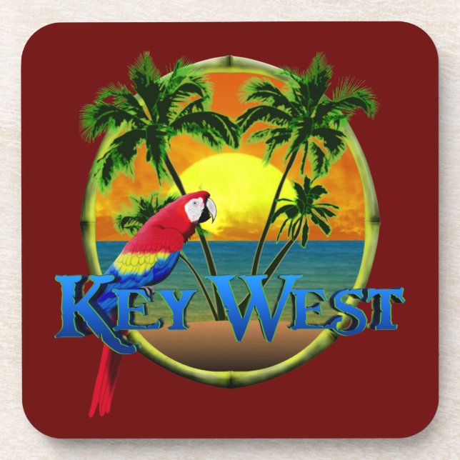 Key West Sunset Coaster (Front)