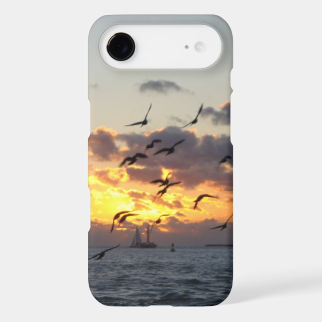 Key West Sunset I Phone Case (Back)