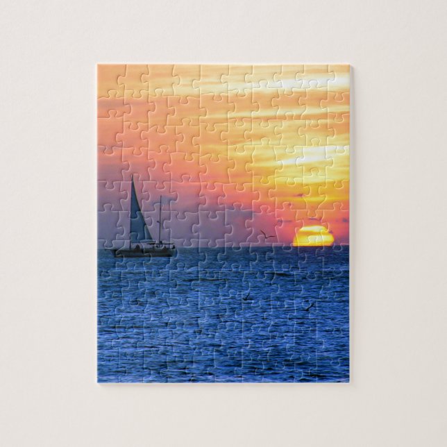 Key West Sunset Jigsaw Puzzle (Vertical)