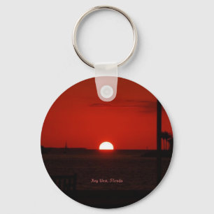 Key West Sunset Key Ring