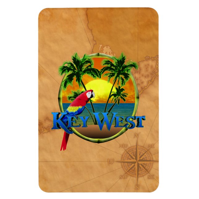 Key West Sunset Magnet (Vertical)