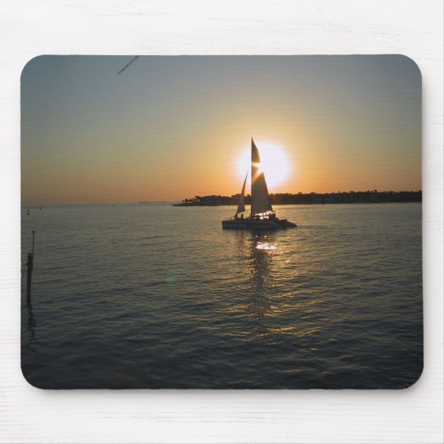 Key West Sunset Mouse Pad (Front)