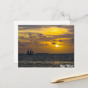 Key West Sunset Postcard