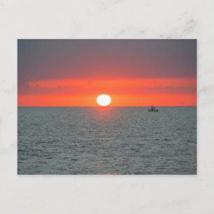 Key West Sunset Postcard
