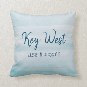 Key West Throw Pillow