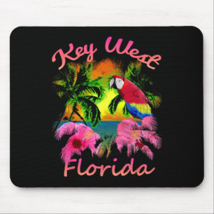 Key West Tropical Beach Sunset Men Women Kids Mouse Pad
