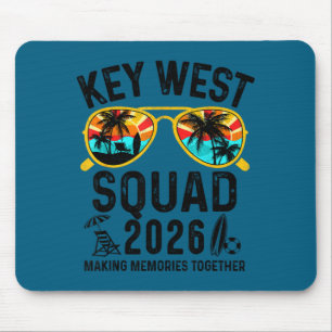 Key west vacation squad 2026 matching family trip mouse pad