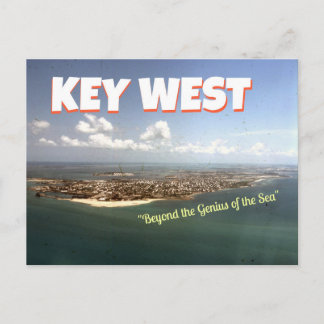 Key West Wallace Stevens-themed Postcard