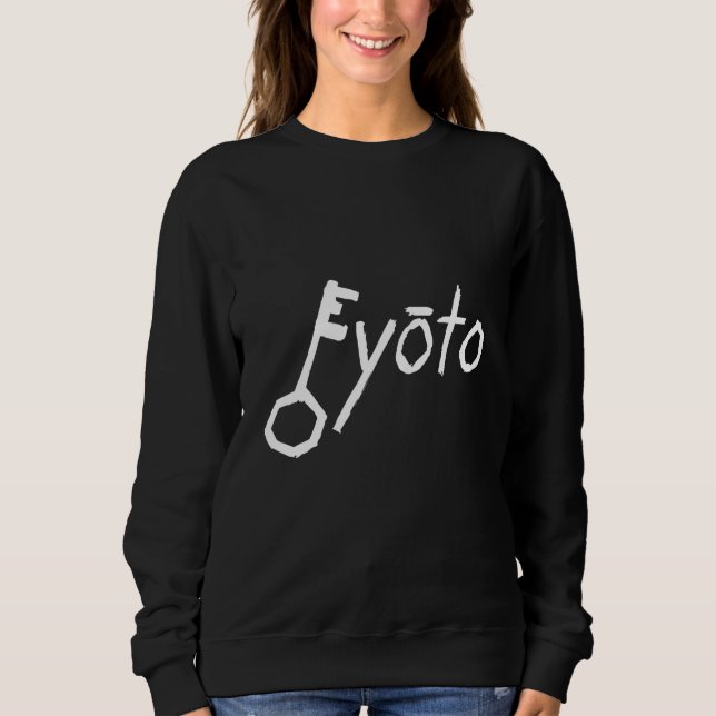 Key yoto Key youto Kyoto Unique Pun Wordplay Sweatshirt (Front)